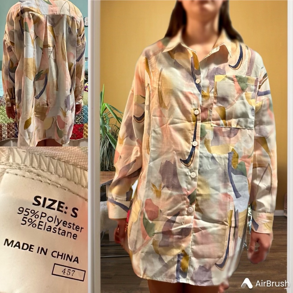 Pastel Multicolored Blouse